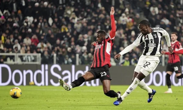 Juventus menang 2-0 atas AC Milan dalam lanjutan Serie A (Foto: AP/Marco Alpozzi)
