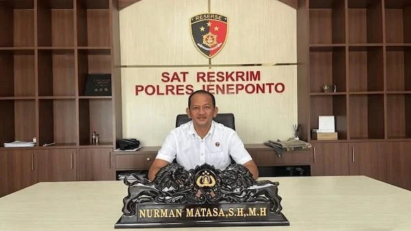 Kasat Reskrim Polres Jeneponto, AKP Nurman Matasa (ist).