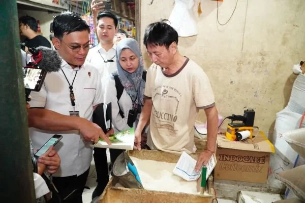 Pemantauan harga beras. Dok. Ist