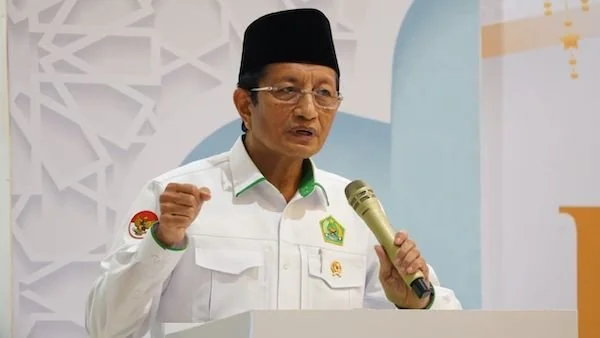 Menteri Agama (Menag),  Nasaruddin Umar