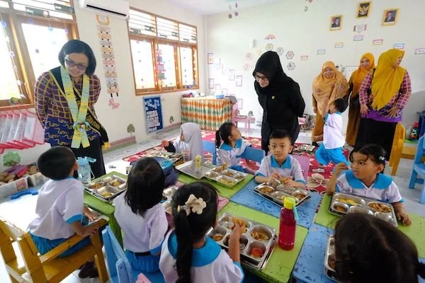 Suasana TK Negeri Bunga Melati di Kecamatan Somba Opu, (Dok: Ist).