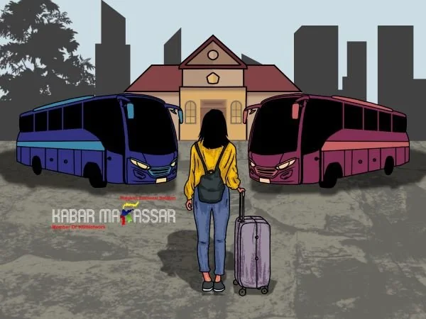Ilustrasi Mudik (Dok : KabarMakassar).