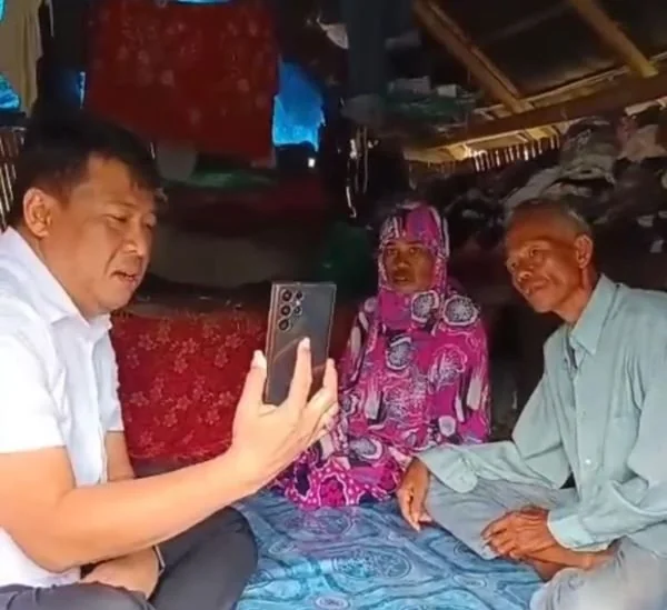 Keluarga Viral di Kabupaten Sidrap, (Dok: Ist).