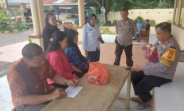 penemuan bayi di Kelurahan Manggala (Dok:Ist)