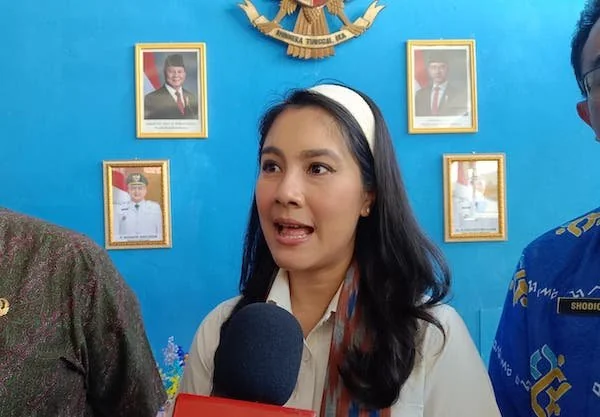 Wakil Menteri Kependudukan dan Pembangunan Keluarga (Wamen Dukbangga) Ratu Ayu Isyana Bagoes Oka, (Dok: Sinta KabarMakassar).