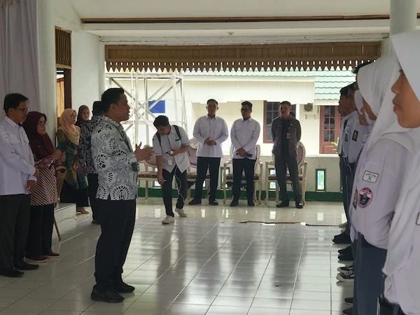 Proses seleksi calon paskibraka di kabupaten Majene