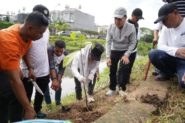 Penanaman Pohon Sukun di Kabupaten Gowa (Dok: Ist).