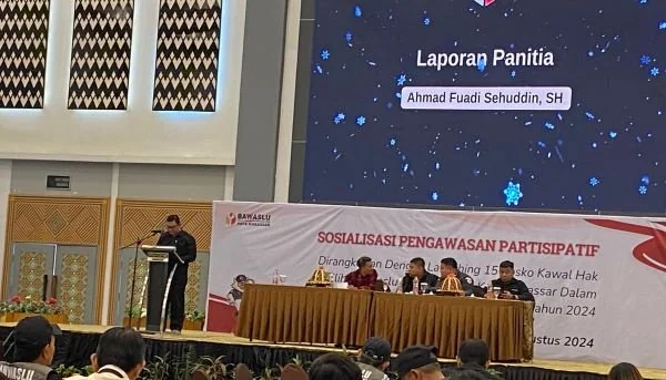 Peluncuran 15 posko KHP di salah satu hotel di Makassar (Dok: Atri KabarMakassar).
