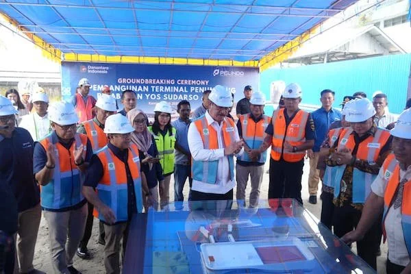 Pelindo laksanakan groundbreaking Terminal Penumpang Pelabuhan Yos Sudarso Ambon (Dok: Ist)