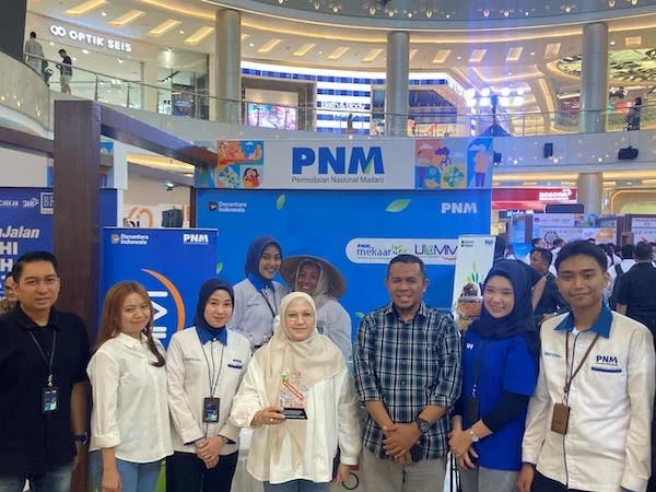 PT Permodalan Nasional Madani Cabang Makassar meraih penghargaan dari Otoritas Jasa Keuangan (Dok: Nofi KabarMakassar)