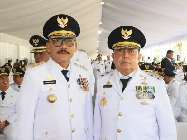 Gubernur dan Wakil Gubernur Sulbar (Dok : Ist).