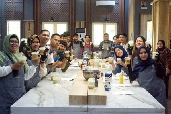 Pelaksanaan Home Barista to Coffeepreneur (Dok: Ist)