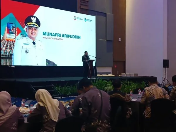Wali Kota Makassar, Munafri Arifuddin saat Sambutan di Forum Lintas Perangkat Daerah Tahun 2026, (Dok: Sinta KabarMakassar).