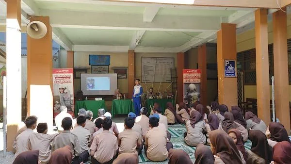 Asmo Sulsel gelar edukasi safety riding di Gowa (Dok: Ist)