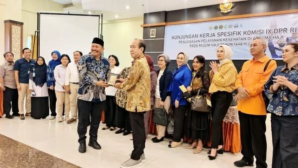 Komisi IX DPR RI melakukan kunjungan kerja spesifik di Asrama Haji Embarkasi Makassar (Dok : Ist).