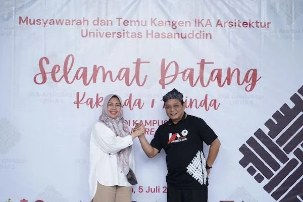 Fathur Rahim Nahkodai IKA Arsitektur Unhas. Dok. Ist