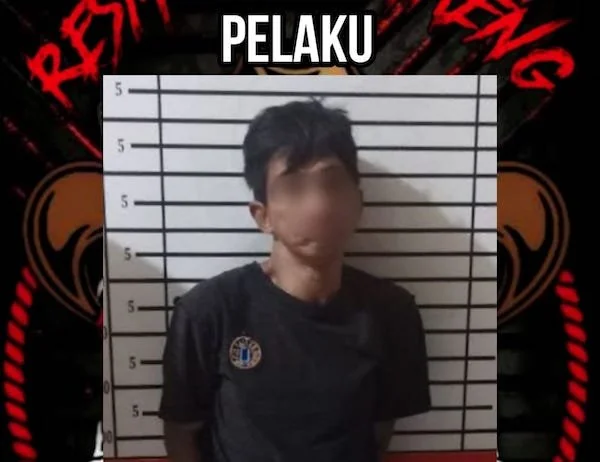 Asri bin Daeng Mattu (46), seorang residivis kasus pencurian, saat diamanka Tim Reserse Mobile (Resmob) Polres Bantaeng. (Ist/ Aiptu Zulfiqar).