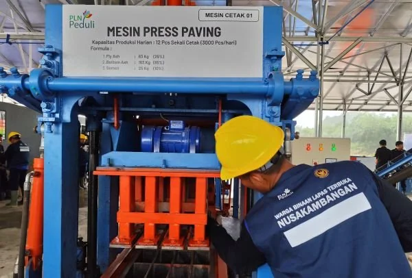 pengelolaan abu sisa pembakaran batu bara di Pembangkit Listrik Tenaga Uap (PLTU) Adipala berupa Fly Ash dan Bottom Ash (FABA) (Dok : Ist).