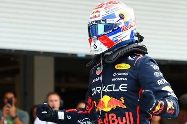 Pembalap Red Bull Racing Honda RBPT Max Verstappen raih posisi pertama kualifikasi Formula 1 GP Miami di Sirkuit Miami International Autodrome, Miami, Amerika Serikat, Minggu dini hari WIB. ANTARA/X/@F1