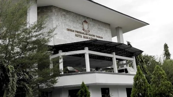 Gedung DPRD Makassar jalan AP Pettarani. foto IST