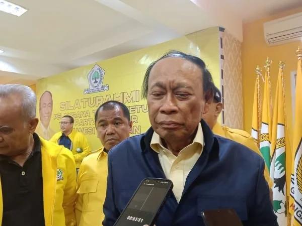 Pelaksana Tugas (Plt) Ketua DPD I Golkar Sulsel, Muhidin M Said. (dok: Sinta KabarMakassar).