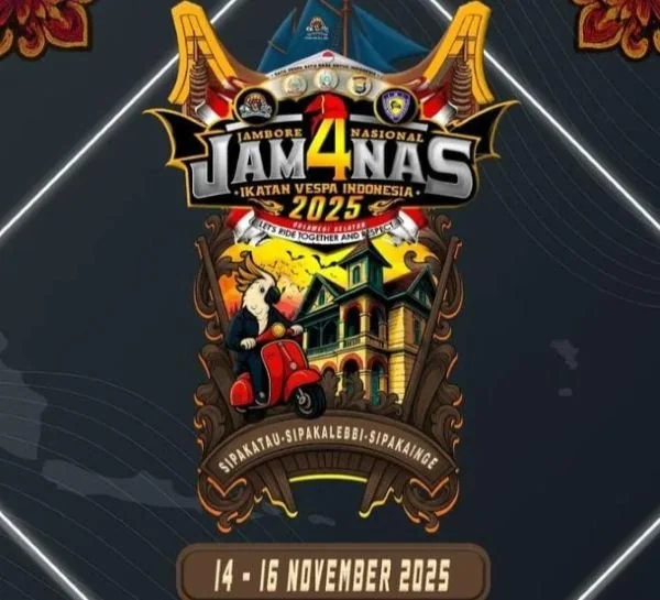 Jambore Vespa Nasional 2025 (Dok : Ist).