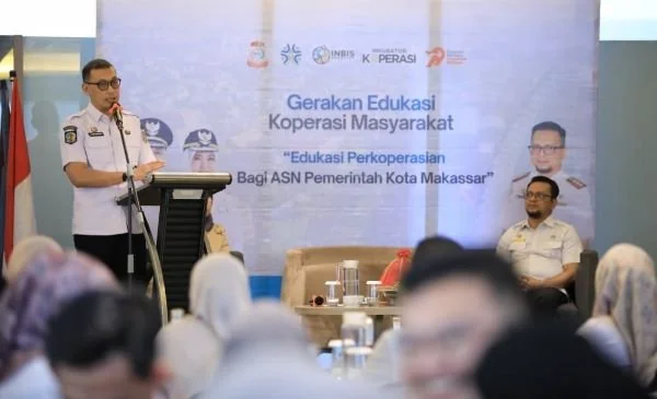 Gerakan Edukasi Koperasi Masyarakat dengan tema Edukasi Perkoperasian bagi ASN Pemkot (Dok: Ist).