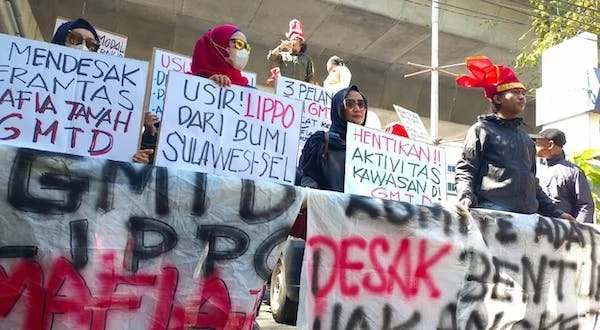 Aksi Komite Adat di DPRD Sulsel (Dok: KabarMakassar).