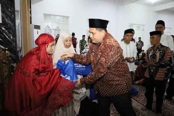 Wali Kota Makassar, Munafri Arifuddin saat Safari Ramadan di Kecamatan Manggala (Dok: Ist).