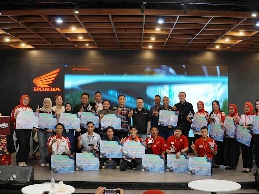 Asmo Sulsel menggelar Awarding KLHR 2026 yang diikuti oleh 251 peserta yang berasal dari 32 dealer Honda di wilayah cakupan Asmo Sulsel, mencakup Sulawesi Selatan, Sulawesi Barat, Sulawesi Tenggara, dan Ambon (Dok: Ist)