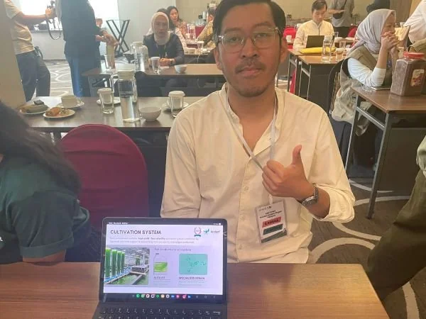 Chief Executive Officer Algatech, Rangga Wisesha Pratama (Dok : Andini KabarMakassar).