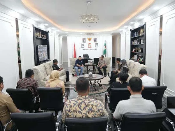 Audiensi Wali Kota Makassar Munafri Arifuddin dengan ATR/BPN, (Dok: Ist)