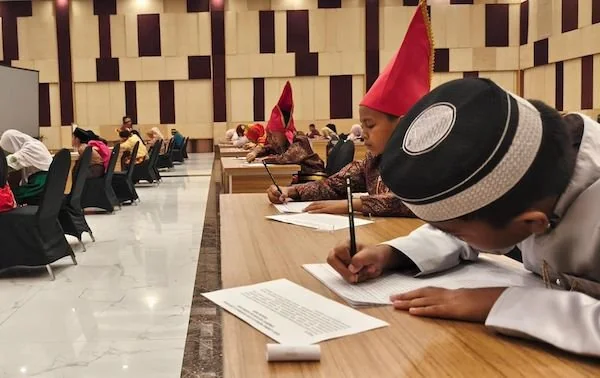Dok. Ist. Peserta lomba Aksara Lontara