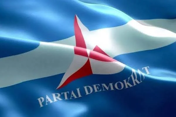 Bendera Partai Demokrat, (Dok: Ist).