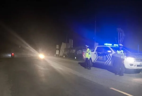 Patroli Malam Satlantas Polres Sinjai (Dok : ist).