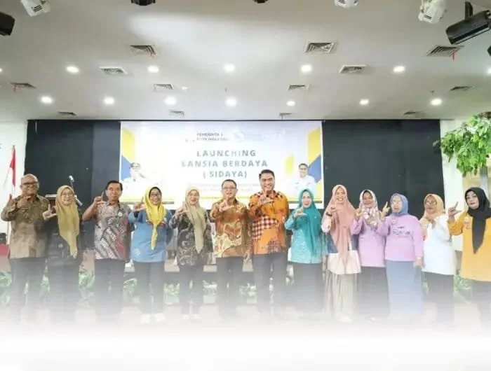 Kepala Dinas Kesehatan (Dinkes) Kota Makassar, dr. Nursaidah Sirajuddin, menghadiri peluncuran Program SIDAYA (Lansia Berdaya). (Foto:ist)