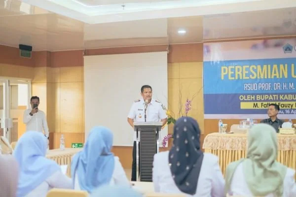 Bupati Bantaeng, saat menghadiri kegiatan inovatif LHP di RSUD Bantaeng (Dok : Ist).
