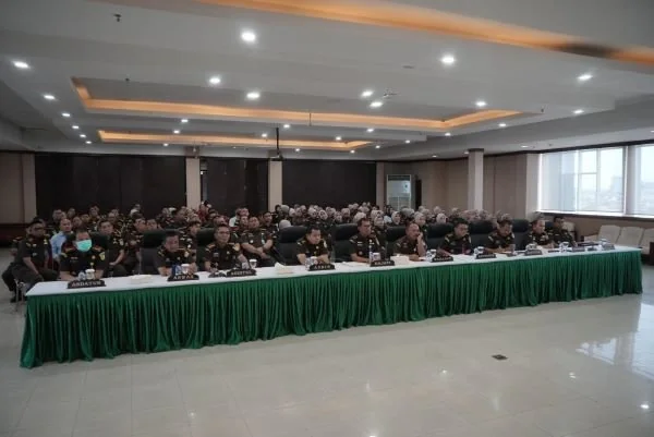Laporan evaluasi akhir tahun Kejakasaan Tinggi Sulawesi Selatan (dok.ist)