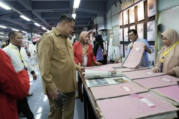 Wali Kota Makassar Munafri Arifuddin saat kegiatan talkshow literasi dalam rangka Hari Buku Nasional Tahun 2026, di Perpustakaan Unhas (Dok: Ist).