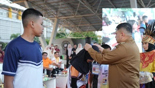Suasana Pembukaan O2SN (Dok: KabarMakassar).