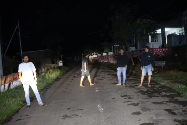 Tim Resmob Sat Reskrim Polres Sinjai saat patroli (Dok : ist).