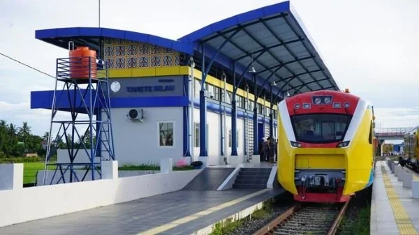 Stasiun Kereta Api anete Rilau, Kabupaten Barru (dok. Ist)
