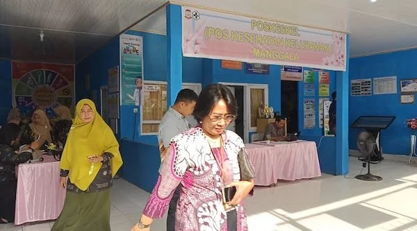 Suasana Poskeskel Manggala Tempat Pengembangan Kampung KB Manggala, (Dok: Sinta KabarMakassar).