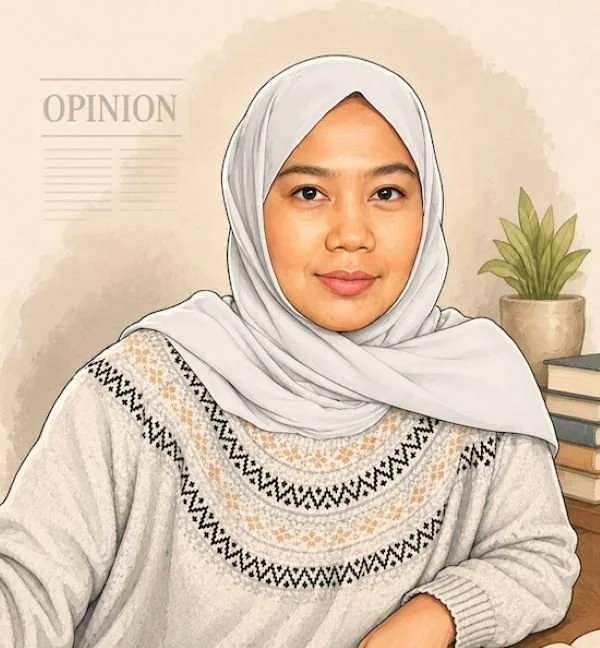 Sketsa Foto Dewi Wulandari. (Dok: Ist)