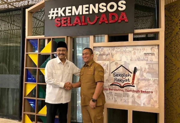Pertemuan Bupati Luwu Timur dengan Menteri Sosial RI (dok. Ist)