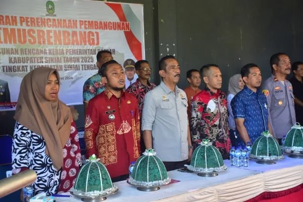 Musrenbang dalam rangka penyusunan RKPD tahun 2025  kembali digelar Pemkab Sinjai melalui Bappeda di Kecamatan Sinjai Tengah, Jumat (1/3).