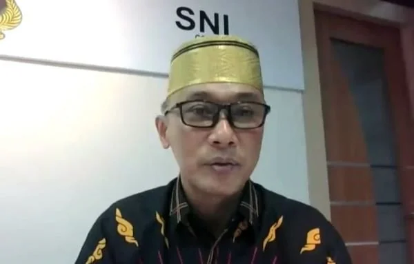 Pj Gubernur Sulsel, Prof Zudan Arif Fakrulloh pada webinar ASN adaptif via zoom meeting (Dok: Nofi KabarMakassar)