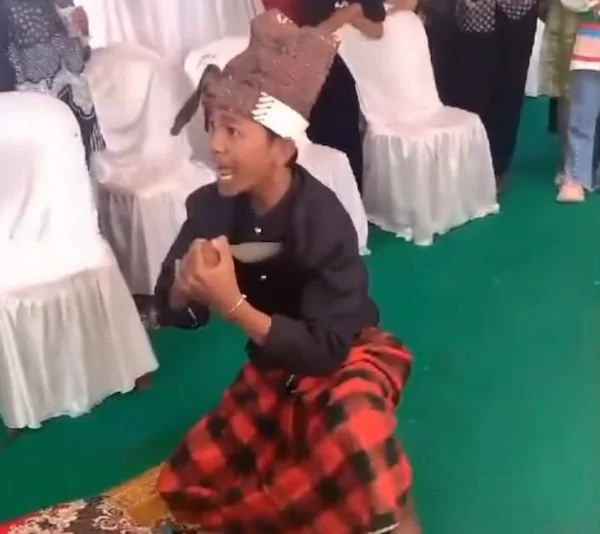 Korban Randi saat menampilkan Angngaru (Dok: Ist)