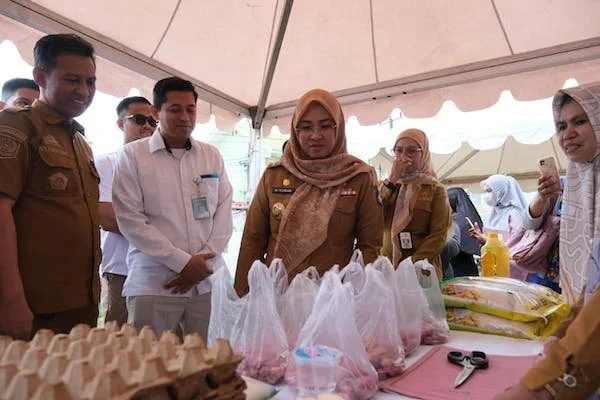 Penyaluran Bantuan dan Pasar Murah Kabupaten Gowa, (Dok: Ist).