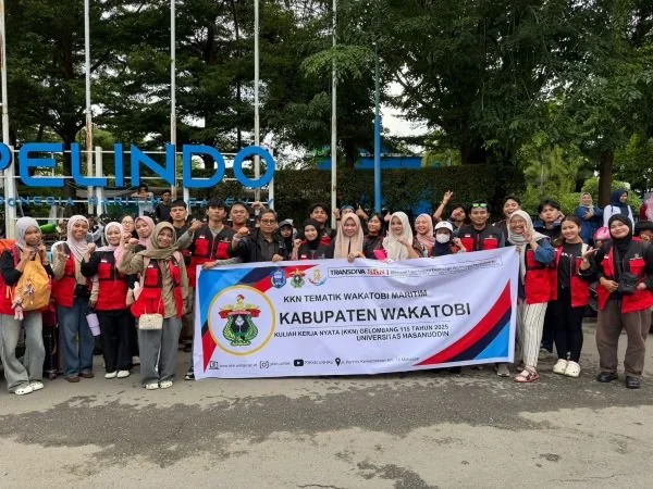 Perkuat Daerah Pesisir, Unhas Lepas Mahasiswa KKN Tematik ke Wakatobi. (Dok: Ist)
